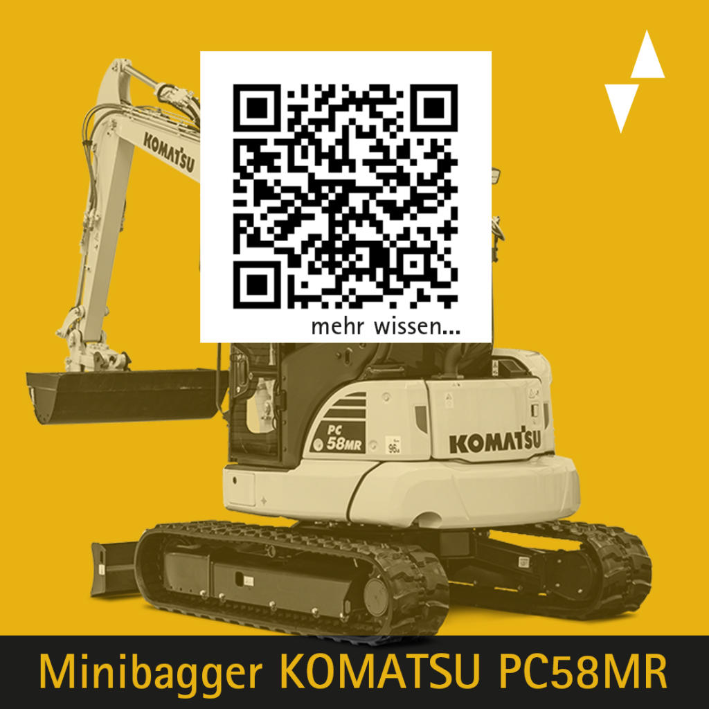 plakette komatsu pc58mr